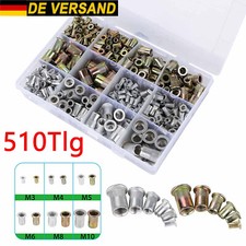 Nietmuttern Set 510-teilig