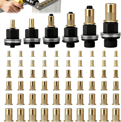 Nietmutternzange set mit - set,