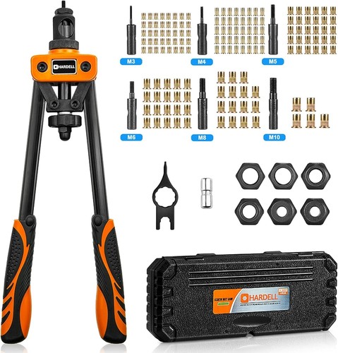 Nietmutternzange set mit 6 - set,