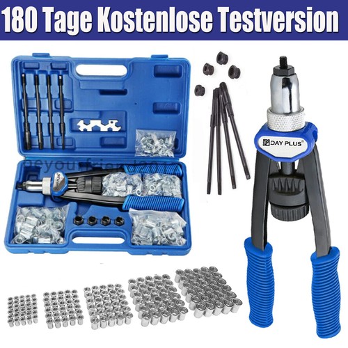 150tlg einnietmuttern m12 - einnietmuttern, m5-m12